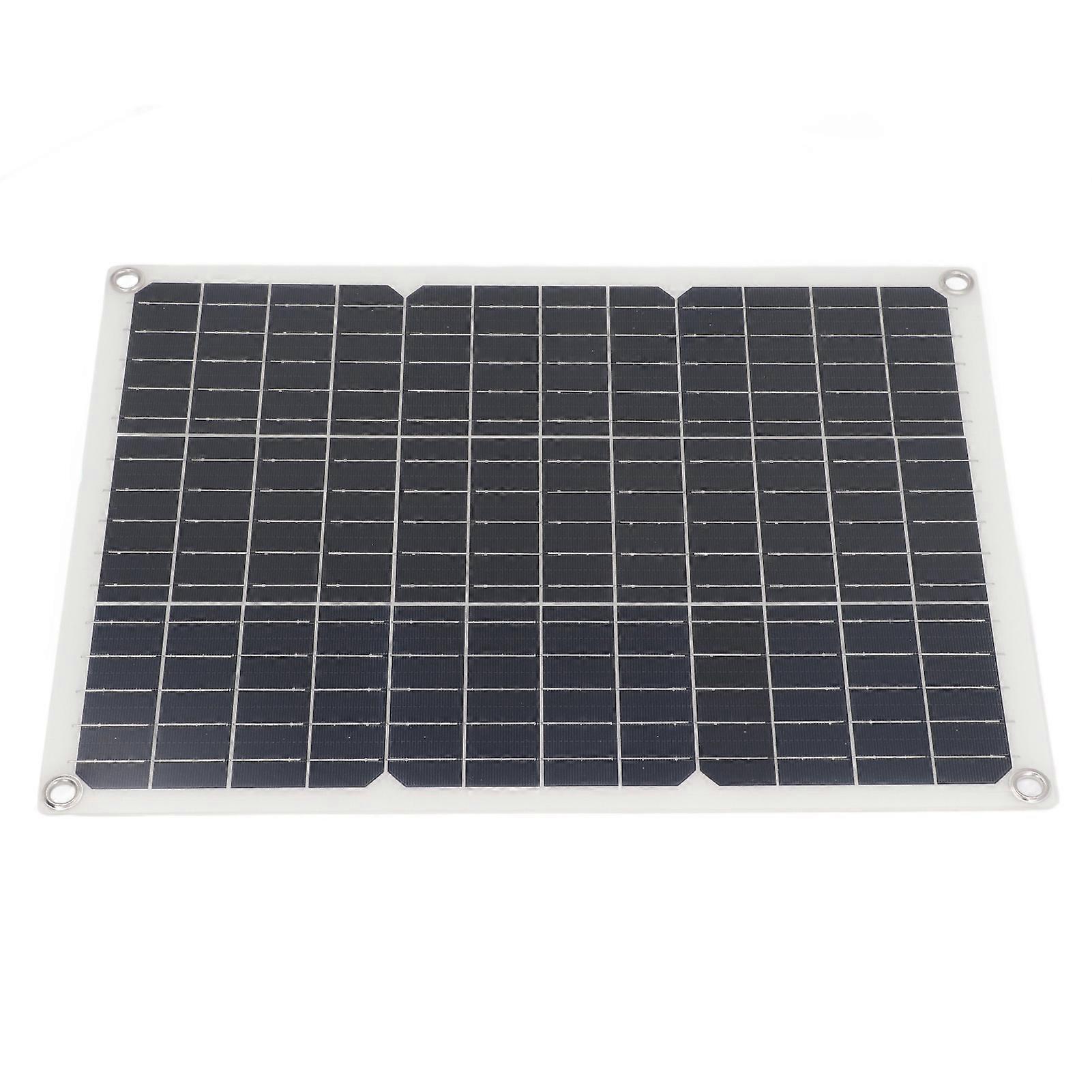 Semi Flexible Solar Panel High Efficiency Multifunctional Monocrystalline Solar Module for Camping 18V 20W 