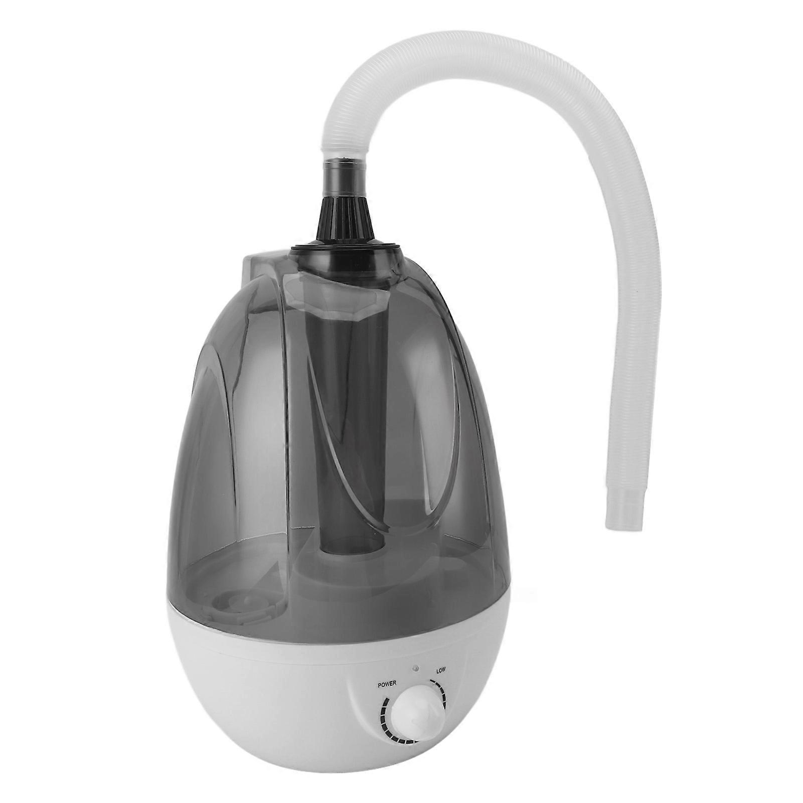 Reptile Humidifier Transparent Black 3L Auto Stop Adjustable Fog 300mL/h Output Top Fill Reptile Fogger for Turtle Lizard