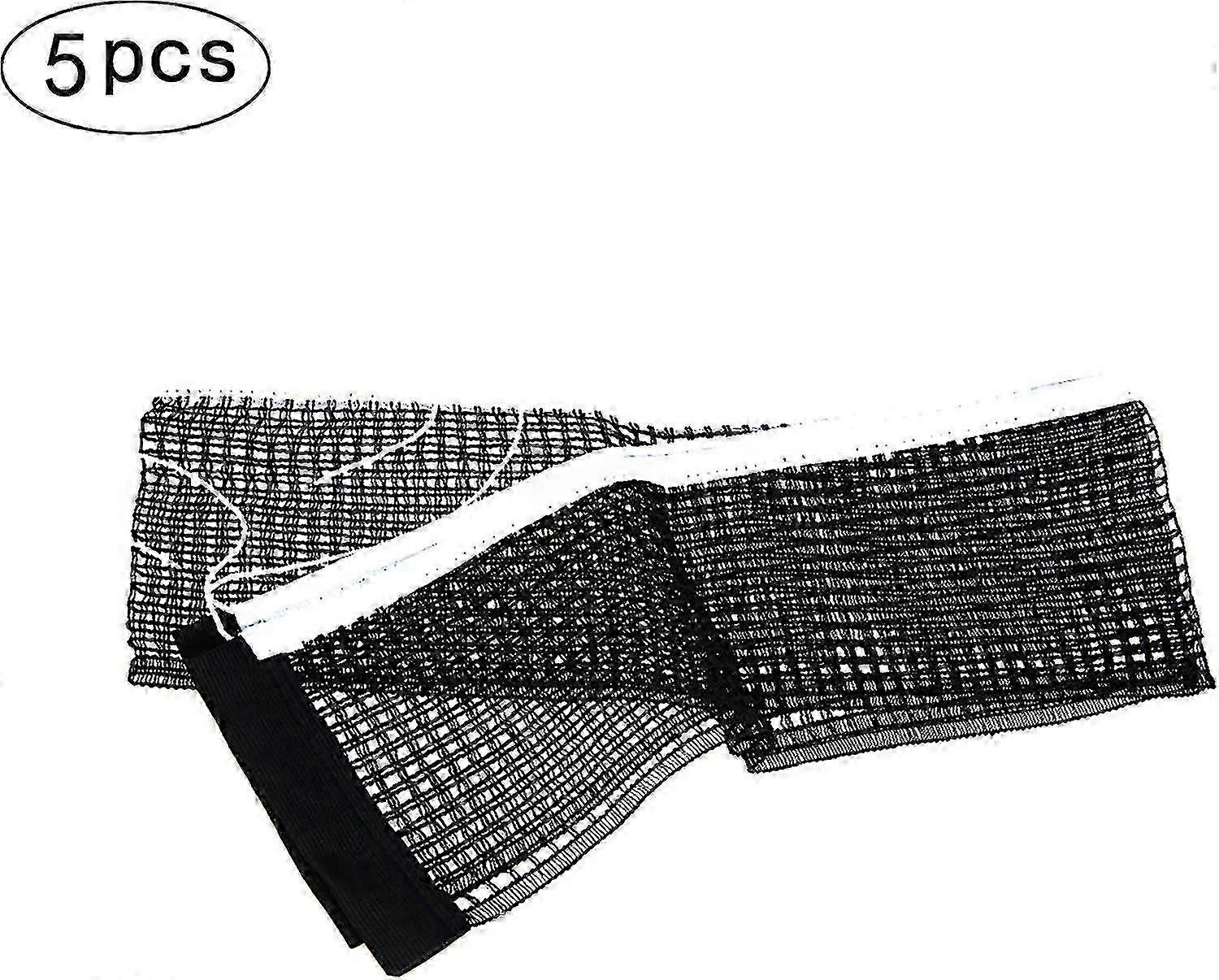 5 Pcs Table Tennis Net Set, 180x14cm Nylon Ping Pong Net Replacement