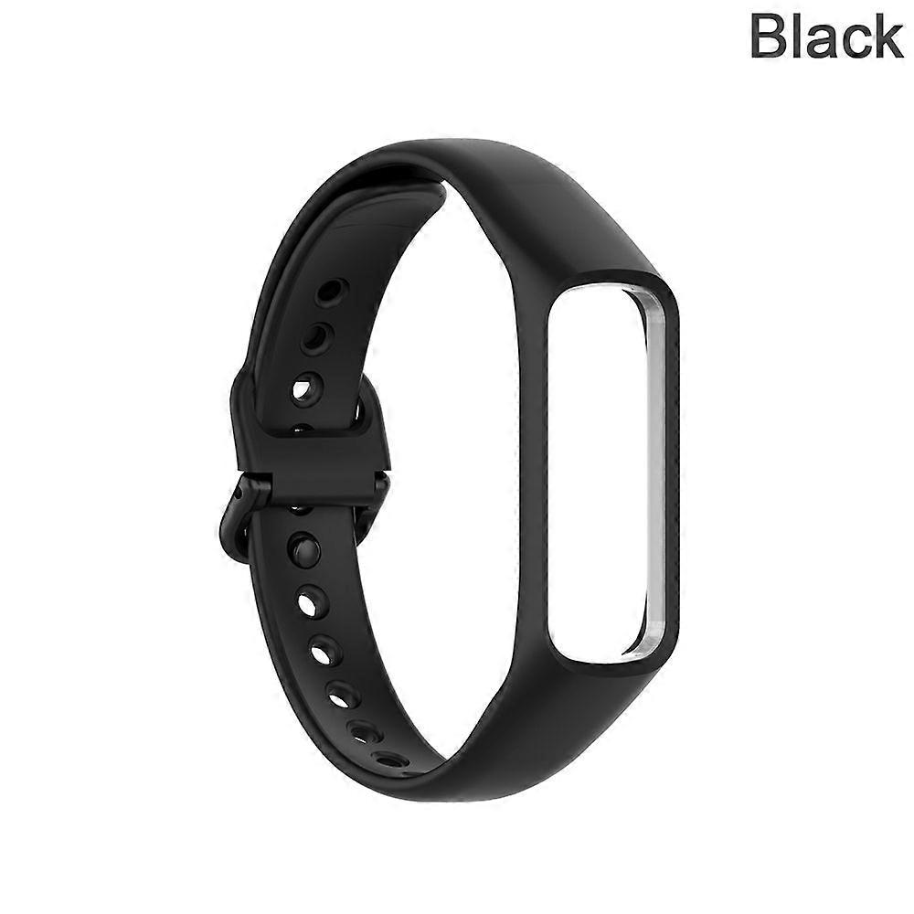 Silicone Sport Watch Strap For Samsung Galaxy Fit-e R375 Soft Adjustable Watch Band Replacement Bracelet Fit E Loop Rubber Smartwatch Wristband