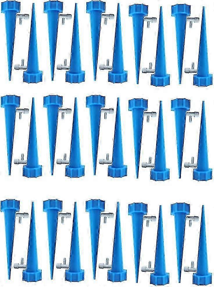 Drip Bottle, Drip Irrigation, Automatic Plant Sprinkler with Control Valves, 30pcs