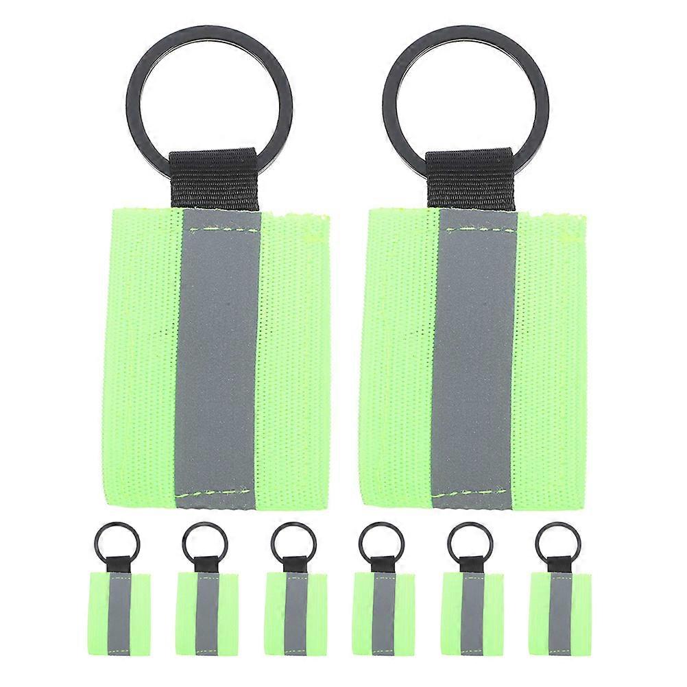 Double Sided Reflective Keychains, Visible at Night, Excellent Craftsmanship