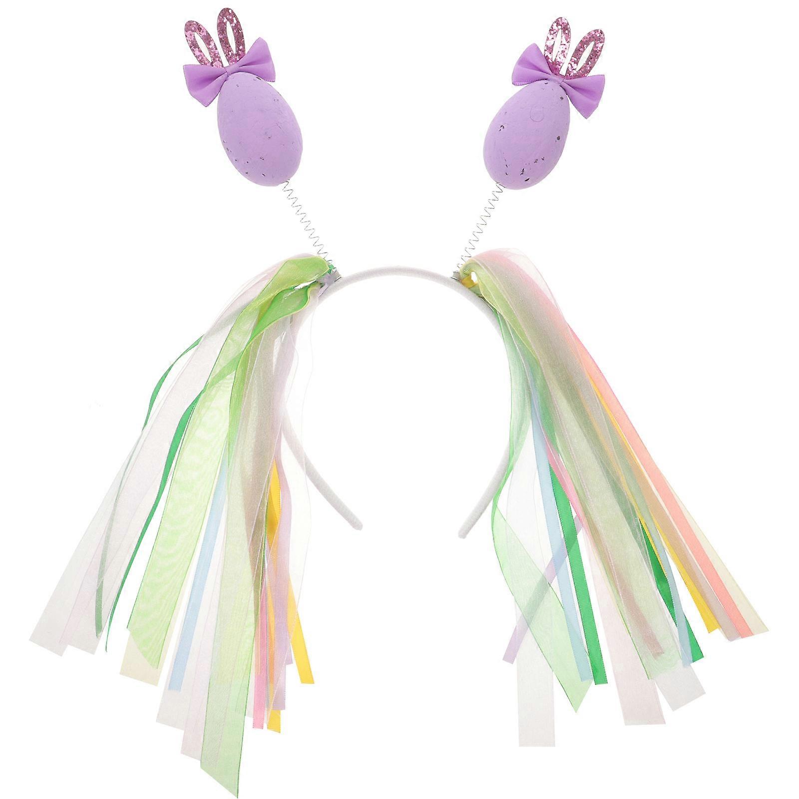 Rabbit Ear Headband Cute Bunny Hair Decoration Birthday Party Headdress Foam Material 1Pack