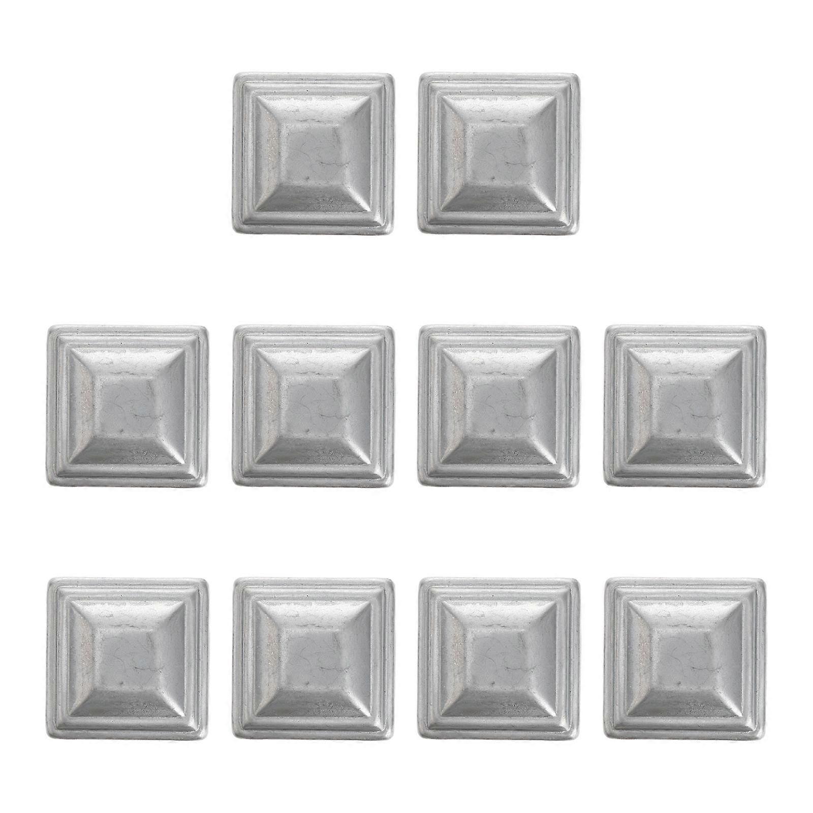 Modern Fence Post Caps Protective Cap For Fence Posts 2.4X2.4X0.8in 10Pcs