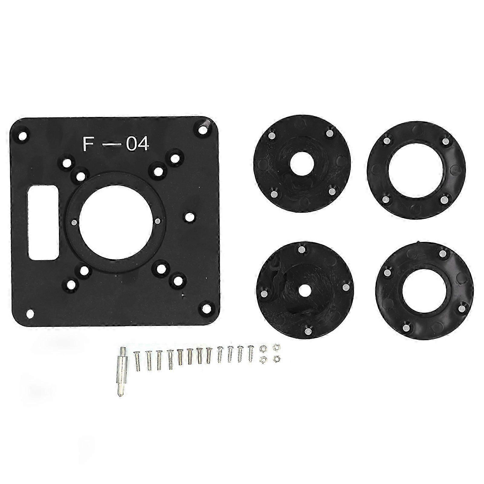 Trimming Machine Flip Board Router Table Insert Plate Woodworking Tools for Carpenter