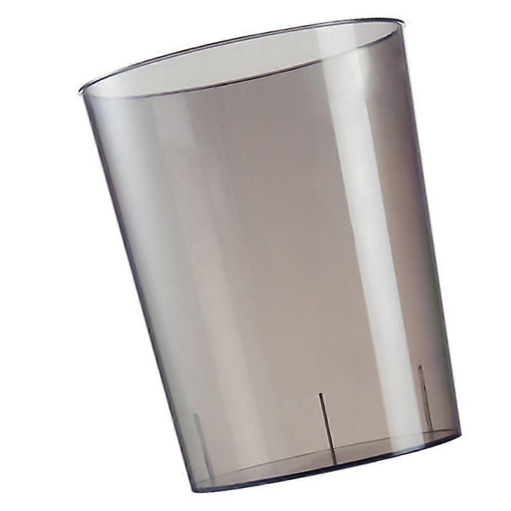 Home Office Garbage Can Waste Paper Bucket Household Item Rectangular Light Grey 10.6×8.7×7.1in Trash Storage 1Pcs