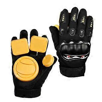 Skateboard Gloves with Breathable Mesh and Durable Braking Support