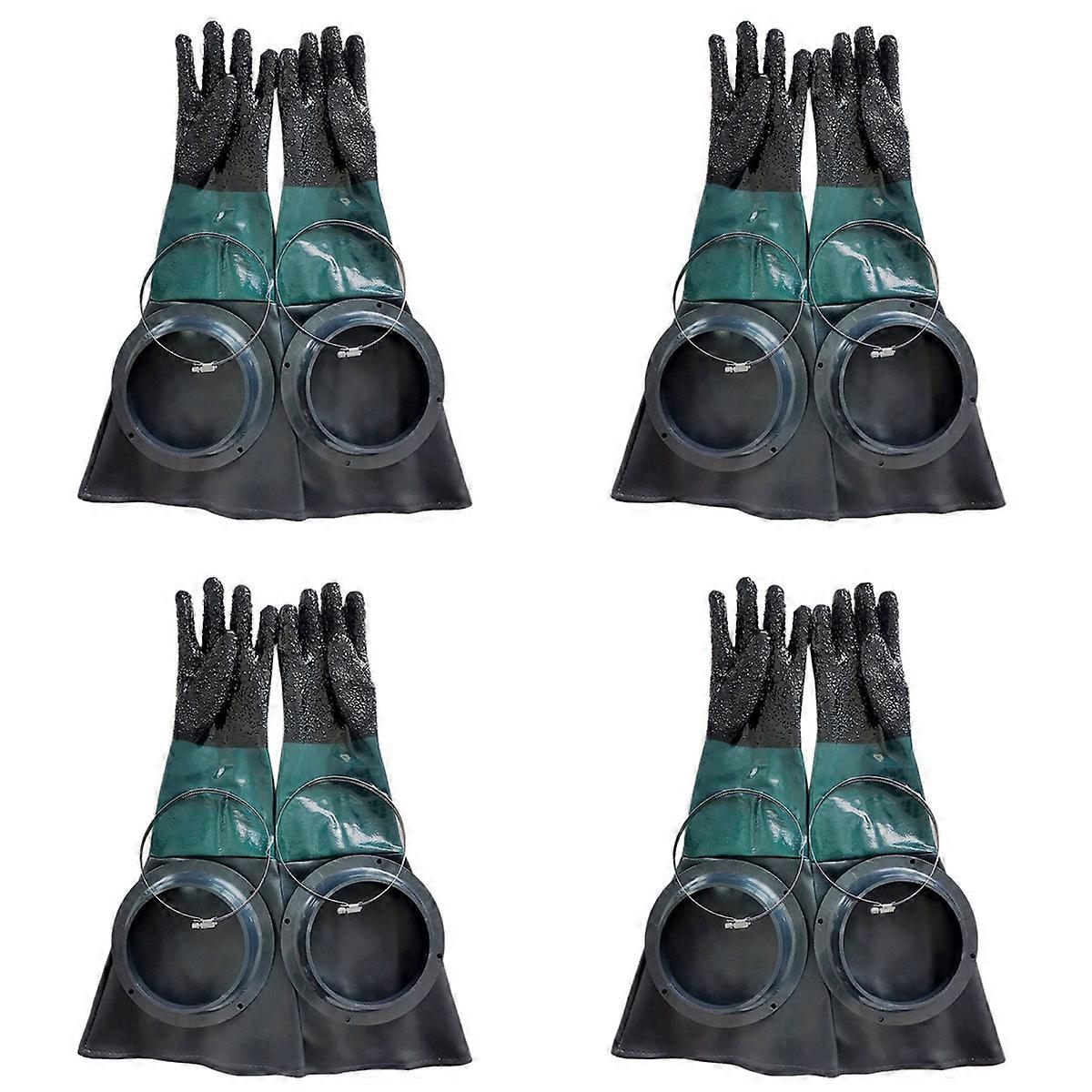Sandblasting Gloves SandBlaster Parts 60cm for Sandblast Cabinet