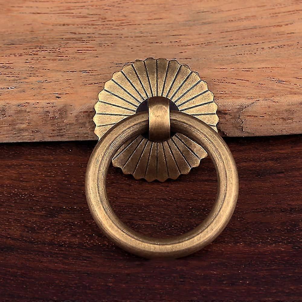 Ring Pull Handles - Metal Drawer Pulls, Vintage Style, 50mm