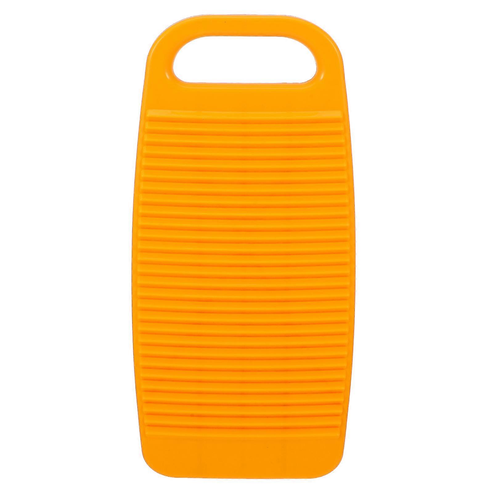 Laundry Washing Board Thickened Rectangular Washboard For Students 36.0X17.5X2.0CM 1Pcs