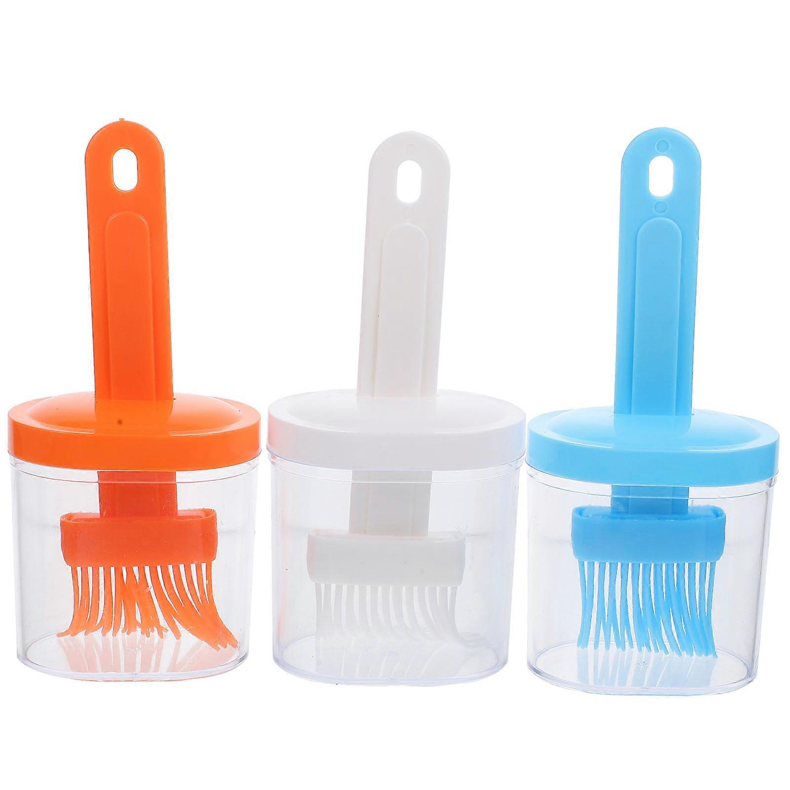 Durable Silicone Basting Brush for Kitchen Use 1Set Assorted Color