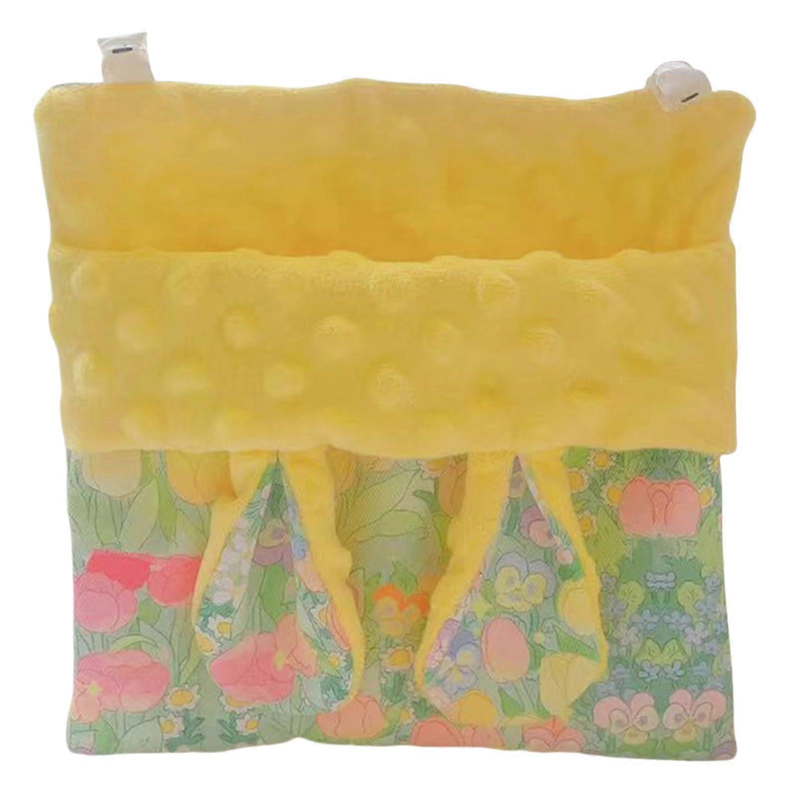 Hamster Hammock for Small Animals, Soft Velvet Sleep Sacks, Hanging Beds for Hamsters, Squirrels, and Gerbils