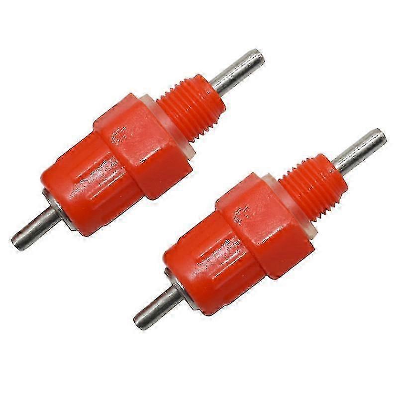 Chicken Duck Poultry Drinker Water Nipple Automatic Drinking Fountain Butt Ball Feeding Automatic20pcs-red--