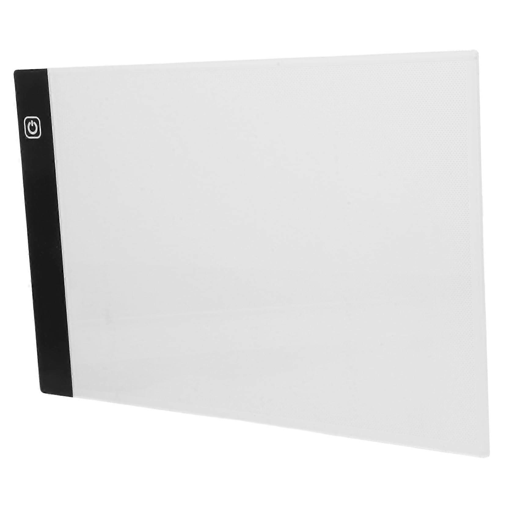 Light Table Lightweight Plastic Black Drawing Pad Guided Tracing Light Board For Artists