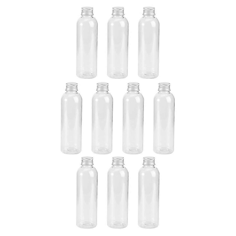 Portable Empty Cream Bottles Lotion Shampoo Bottle 14.9X4.5X4.5CM 200ml Plastic 10Pcs