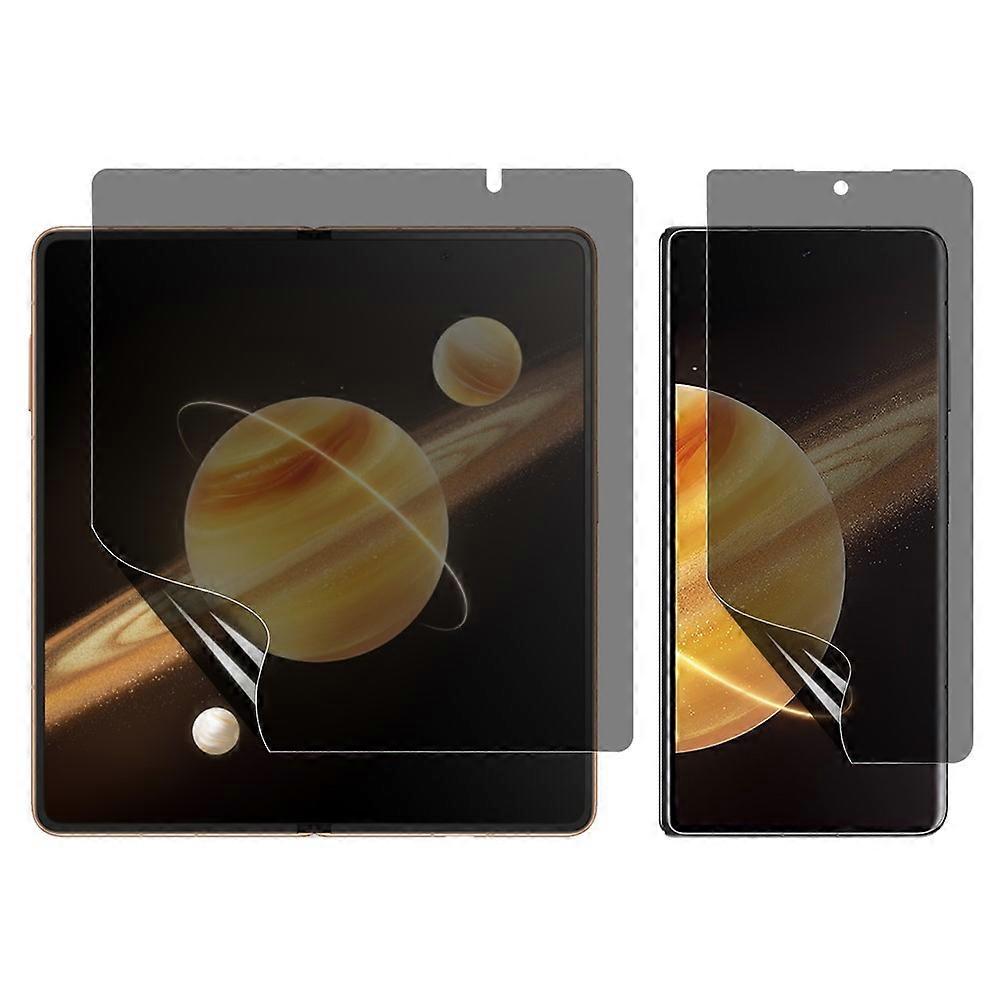 Honor Magic V3 5GアンチスパイスクリーンプロテクターPETマットフロントおよびバックスクリーンフィルムに対応