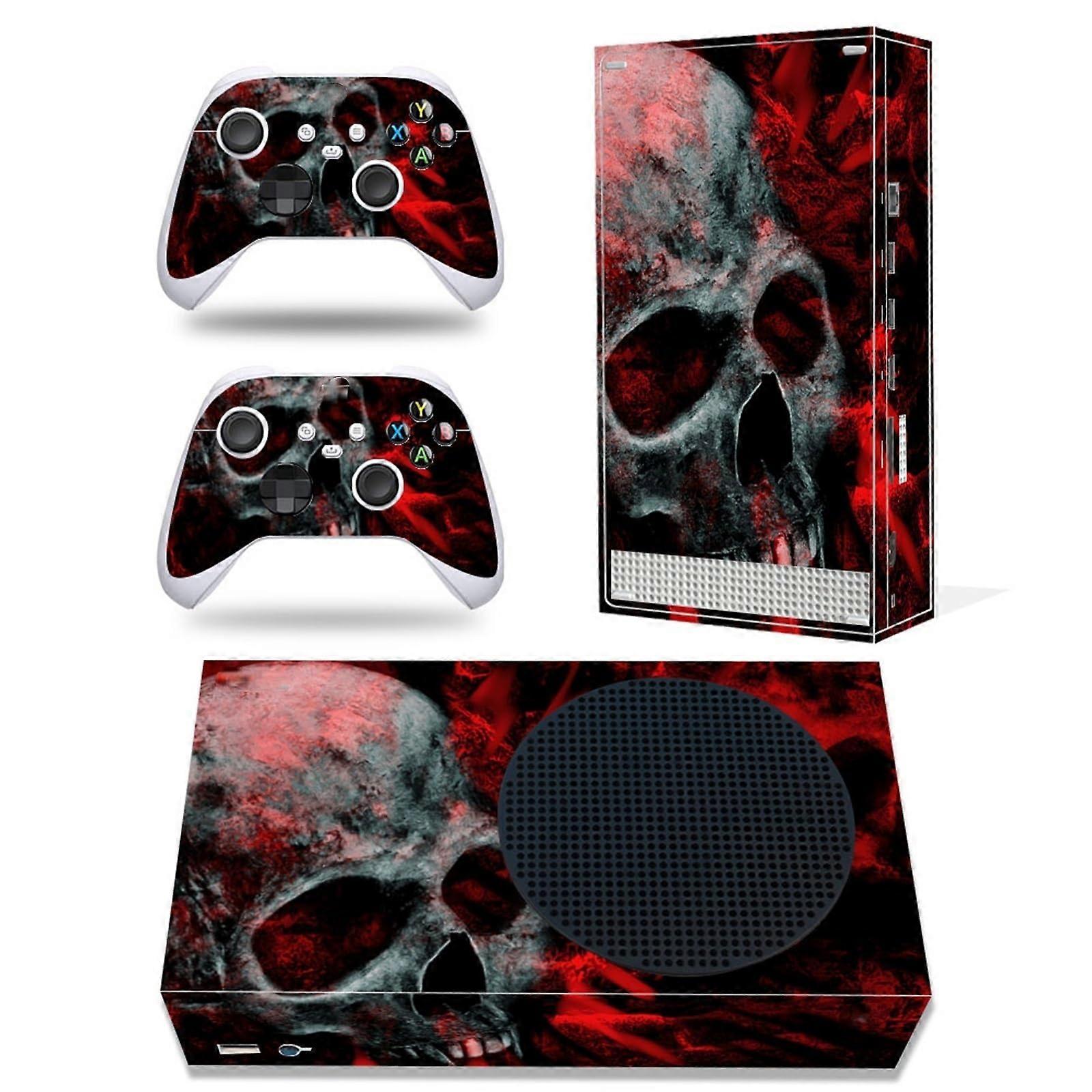 Vinyl Skin Sticker Cover for Xbox Series S Console with 2 Wireless Controller Decals, Custom Design 02750
