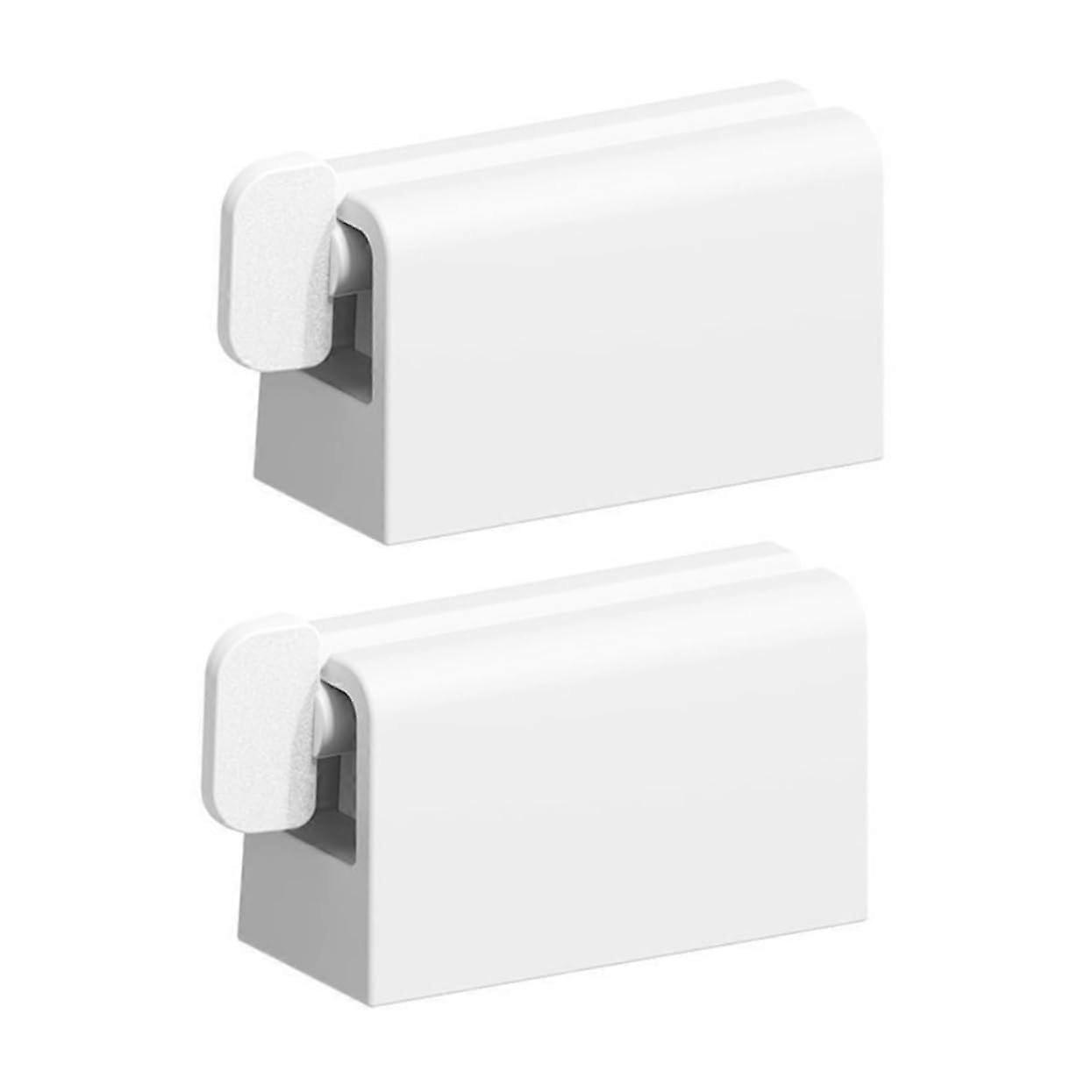 Toothpaste Squeezer Automatic Toothpaste Extruder 2 Pack Adult Size Compact Bathroom Accessory