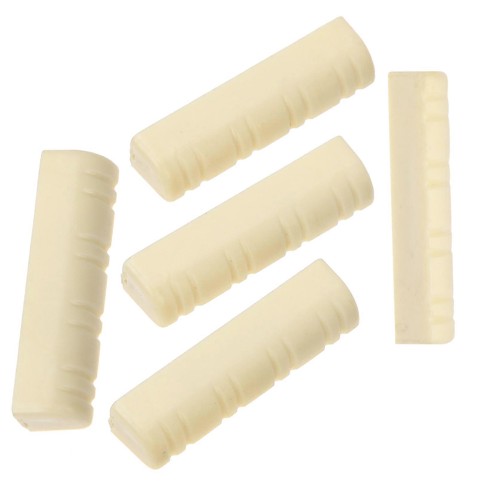Mandolin Instrument Accessory Sound Quality Improvement 5Pcs Beige Color For Musicians Performance