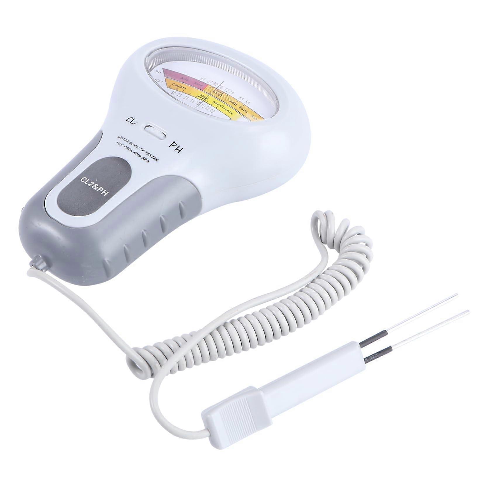 Pool PhMeter White 18X12.5CM
