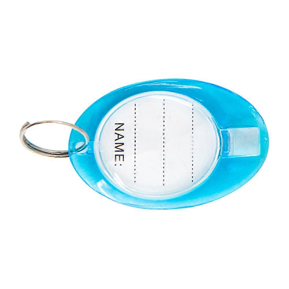 Keychain Labels Durable Plastic Key Agents Key Management 50Pcs