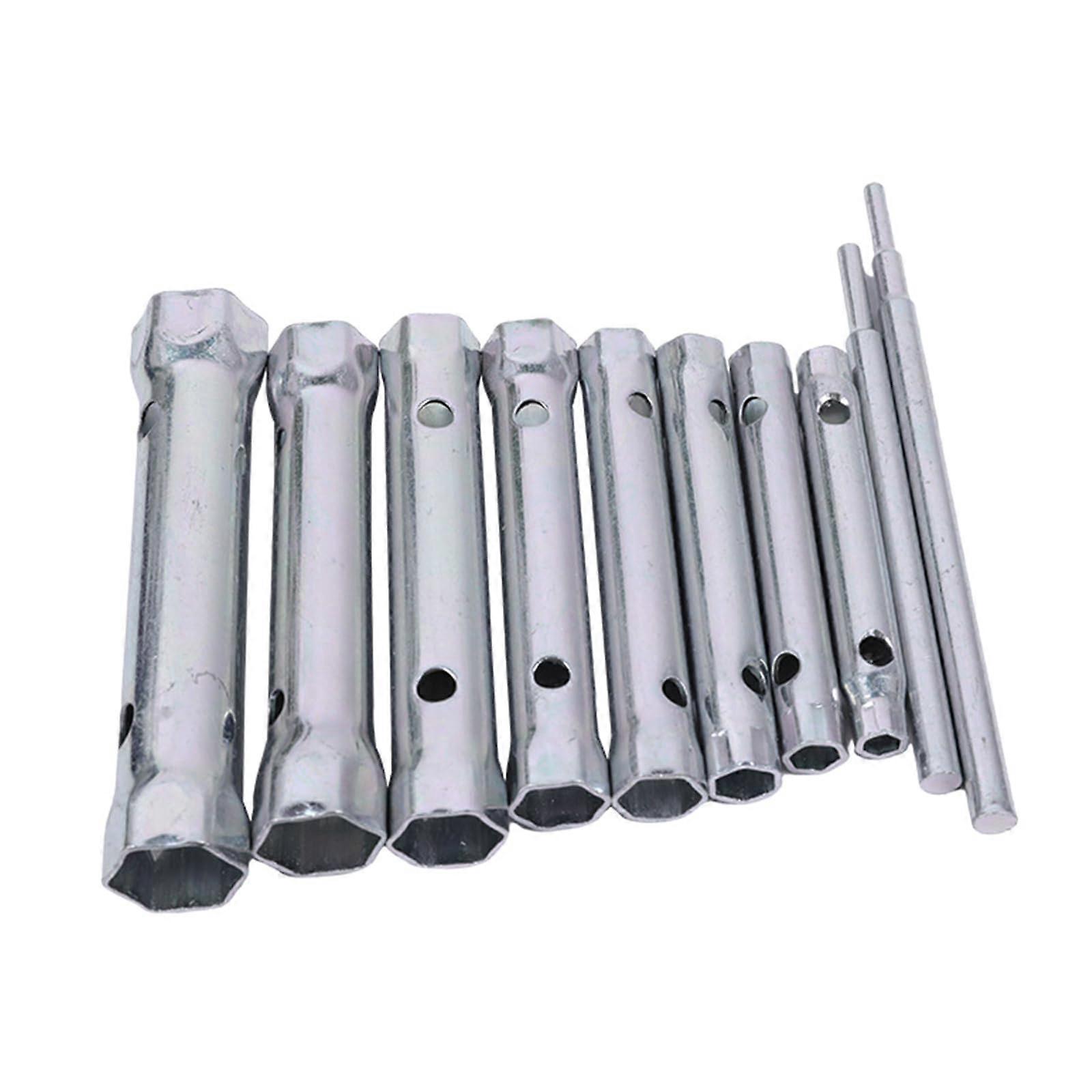 10Piece/Set Shower Valve Bushing Wrench Socket Metric Size 622mm for Plumbing Repairs and Bathtub Removal