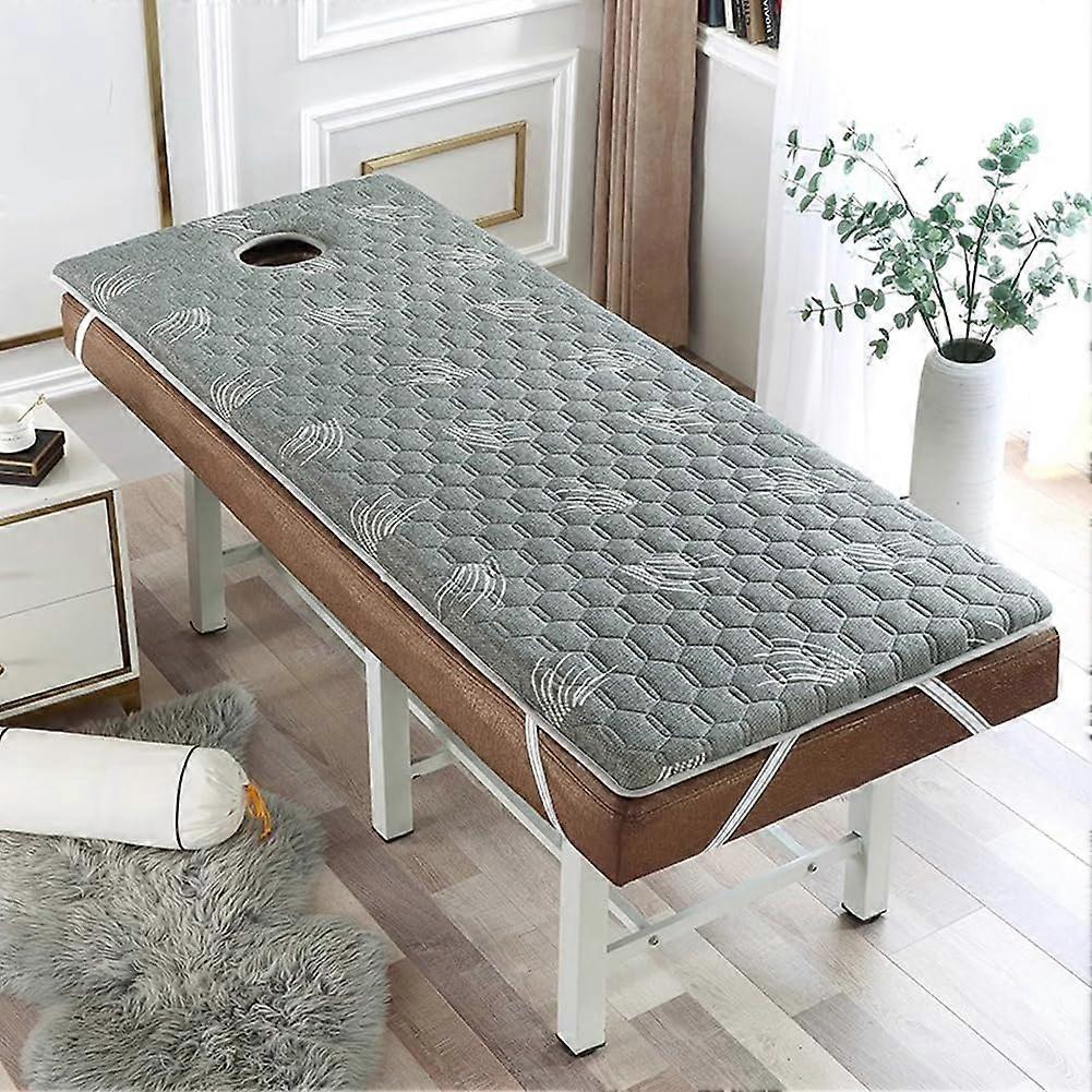 Greya, 185*70cm (S), 6cm Memory Foam Massage Table Mattress Topper with Face Hole