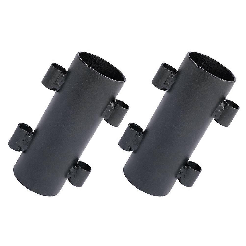 2pcs Canopy Pole Holder for Tent Fixing – Durable Awning Rod Support for Portable Camping, Easy Installation, Wind and Storm Resistant
