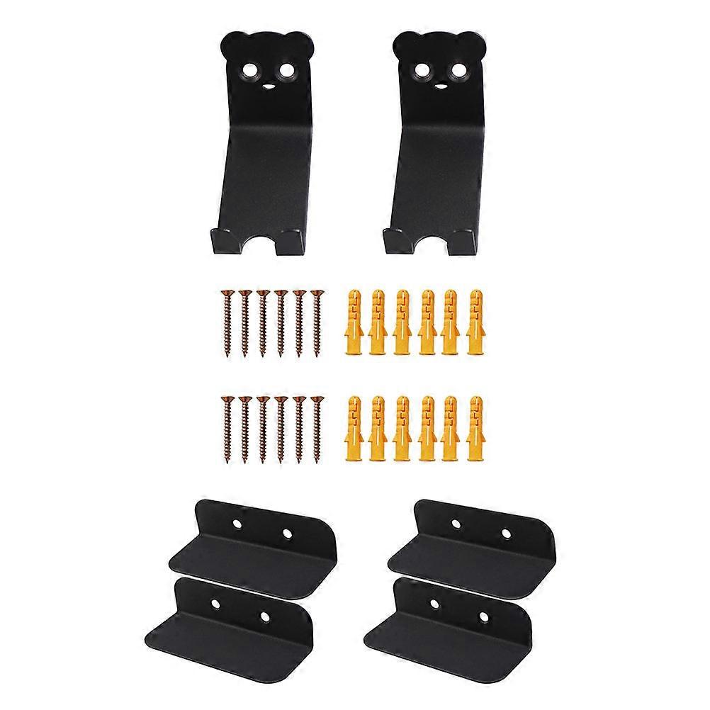 Bike Storage Racks with Assorted Colors Metal Material for Home Shops Sturdy Durable 2 Sets
