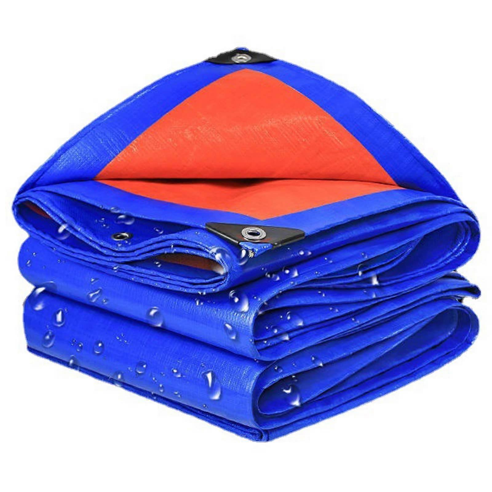 160 g/m PE tarpaulin, 3x3m, waterproof, reinforced (color: D) Ref: 4363