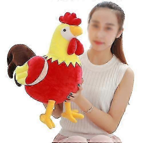 Plüsch-Huhn und Hahn