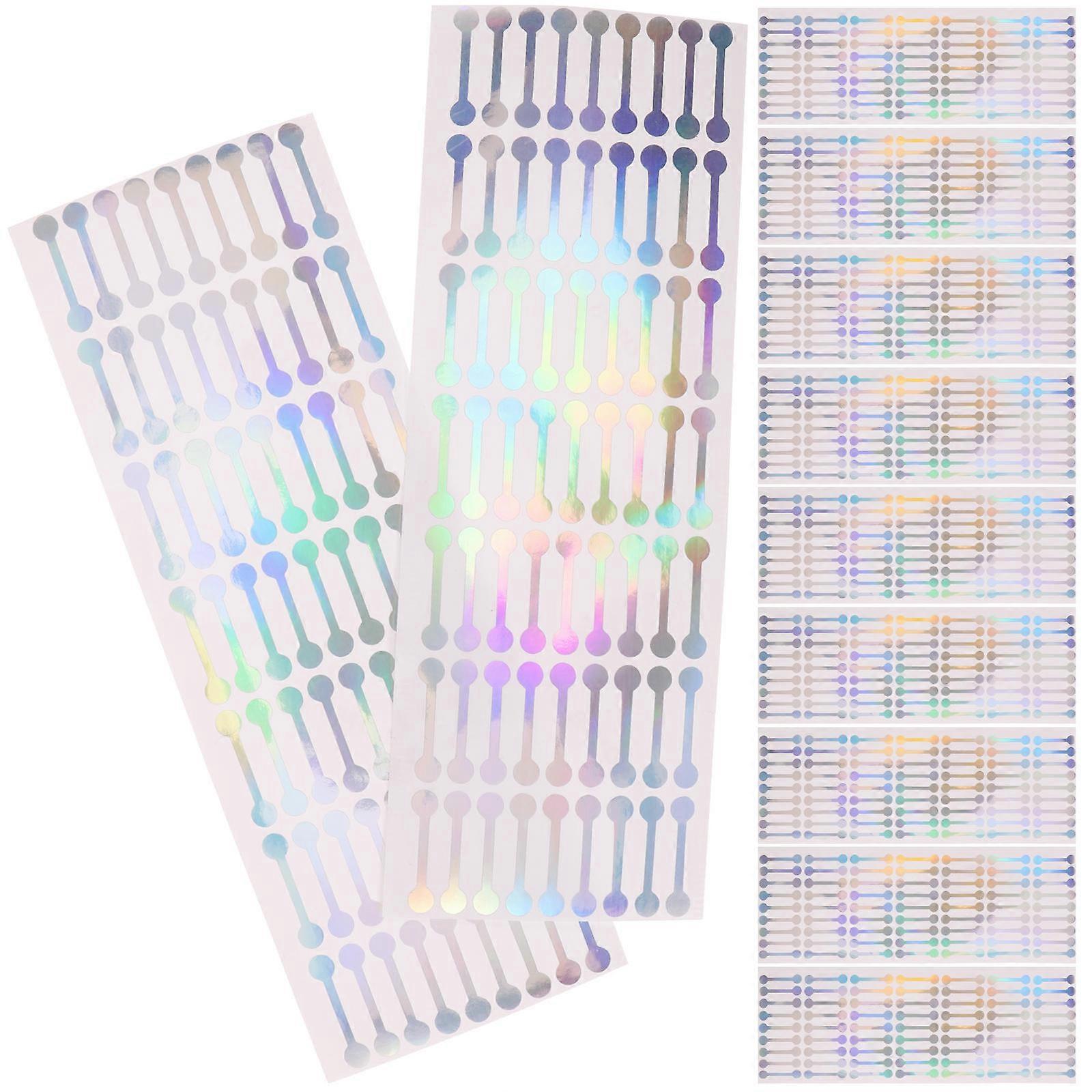 500pcs Tamper Evident Seal Stickers for Bottles, Boxes, and Packaging – Adhesive Sealing Tape for Cosmetics, Essential Oils