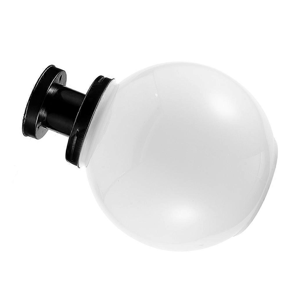 Acrylic Led Garden Globe Outdoor Lighting With Automatic Sensor For Patio Walkway 1Set