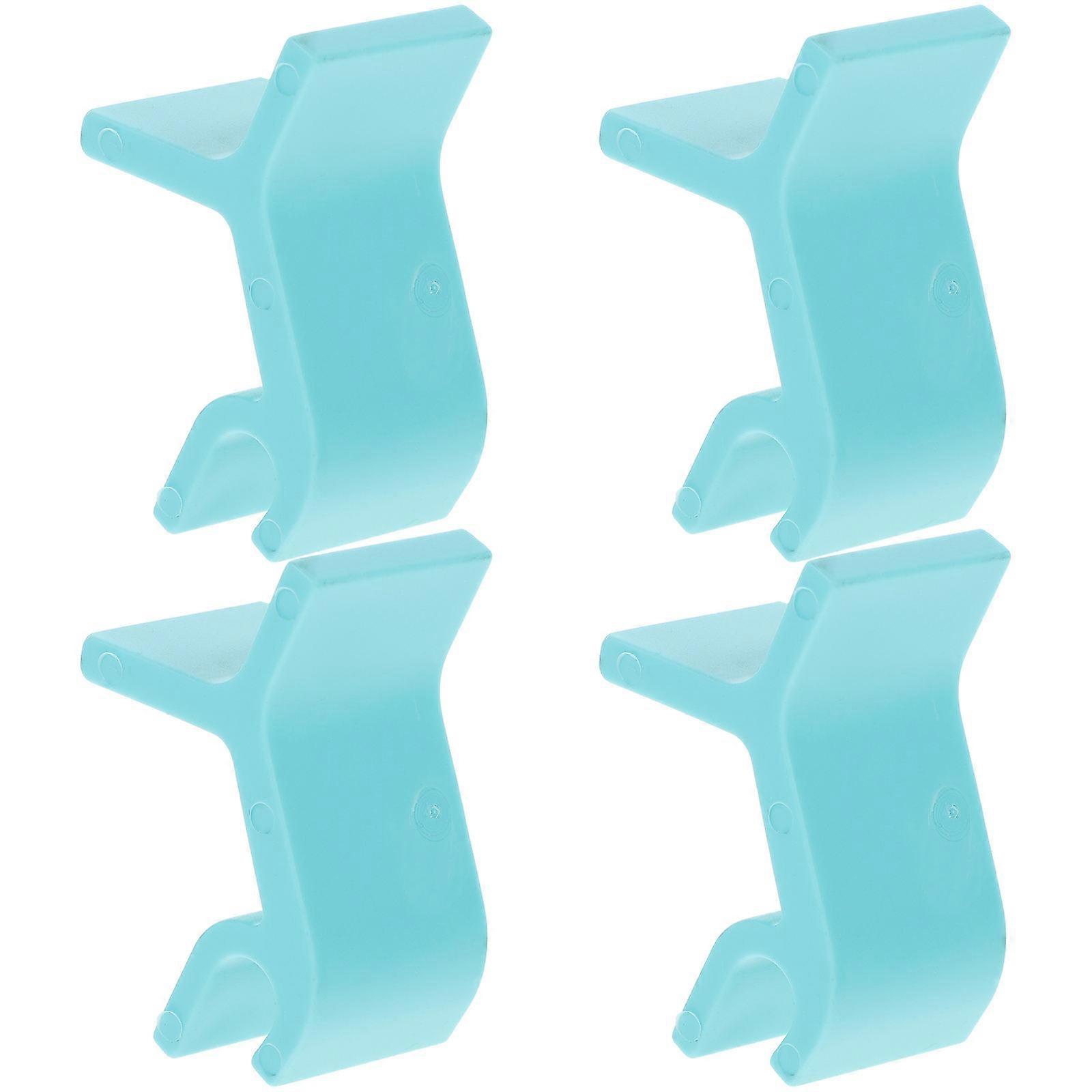 Tray Stacker For Baking Cookie Baking Sheet Stackers Home Baking Sheet Stackers Blue 1.97X1.30X0.98in 4Pcs