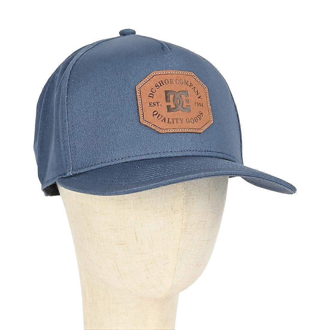 DC Reynotts Snapback Cap - Vintage Indigo