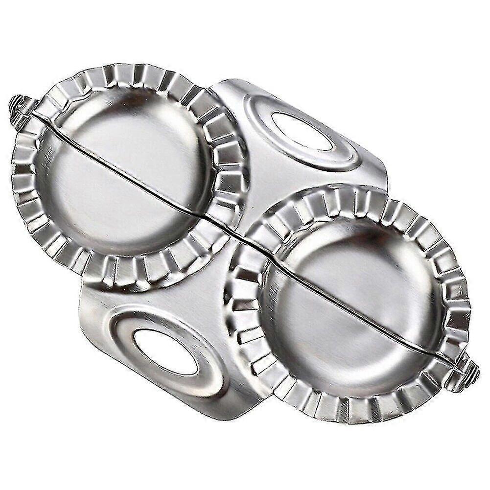 Dumpling Mold Dumpling Maker 304 Stainless Steel Dumplings Tool. (silver)(1pcs)