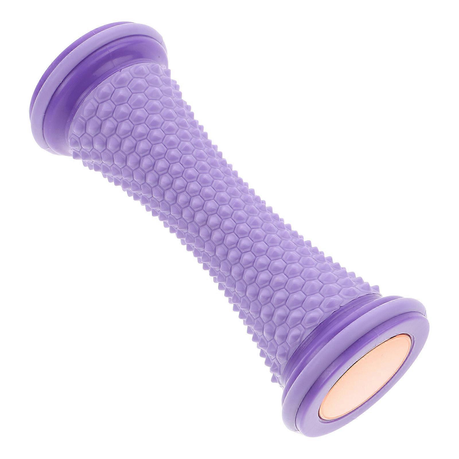 Foot Roller Massager for Plantar Relief with TPR Material in Lavender .7 x 2.8 Inches