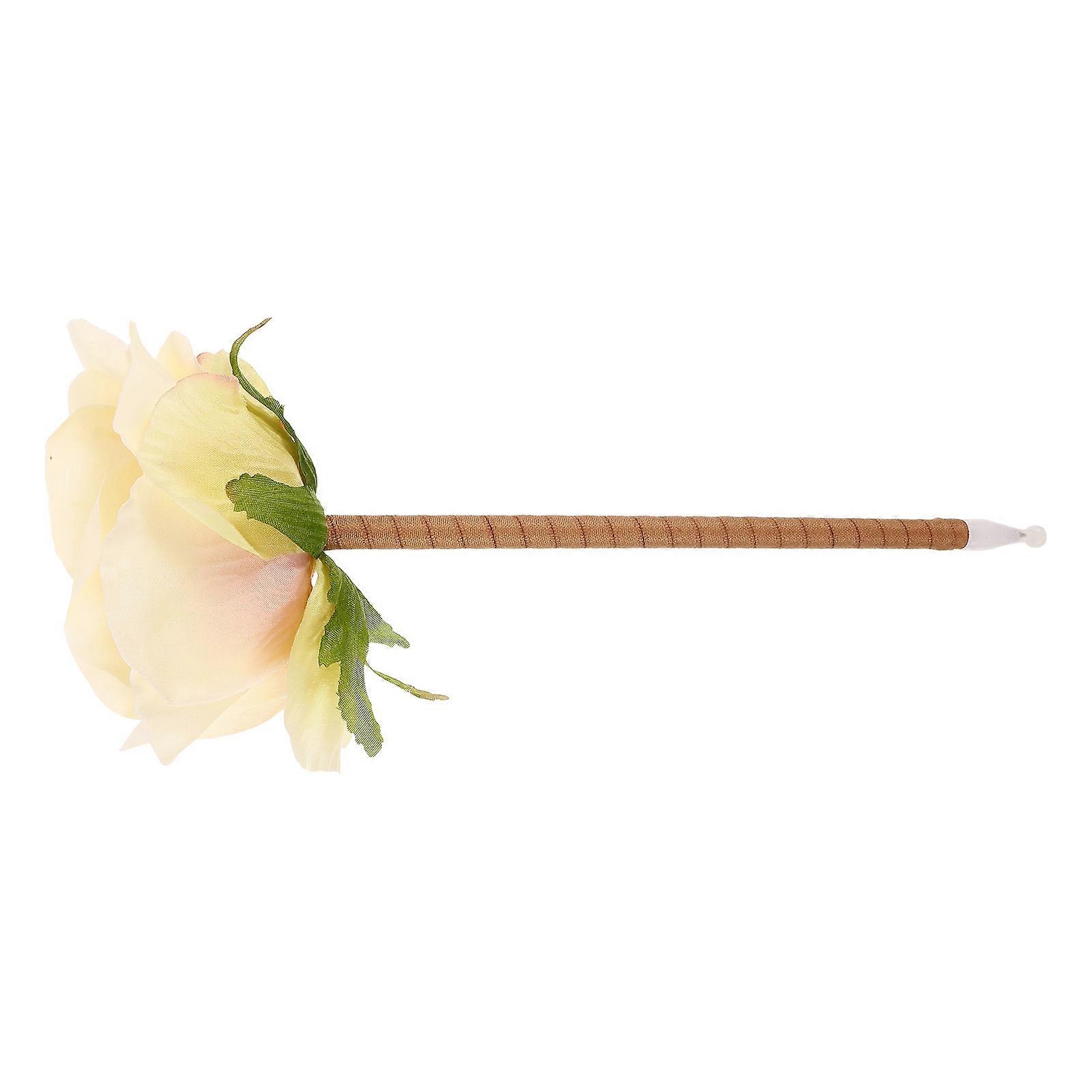 Pens With Flowers On Top Flower Pens For Office Mothers Day Writing Pens Multi Function 1Pack