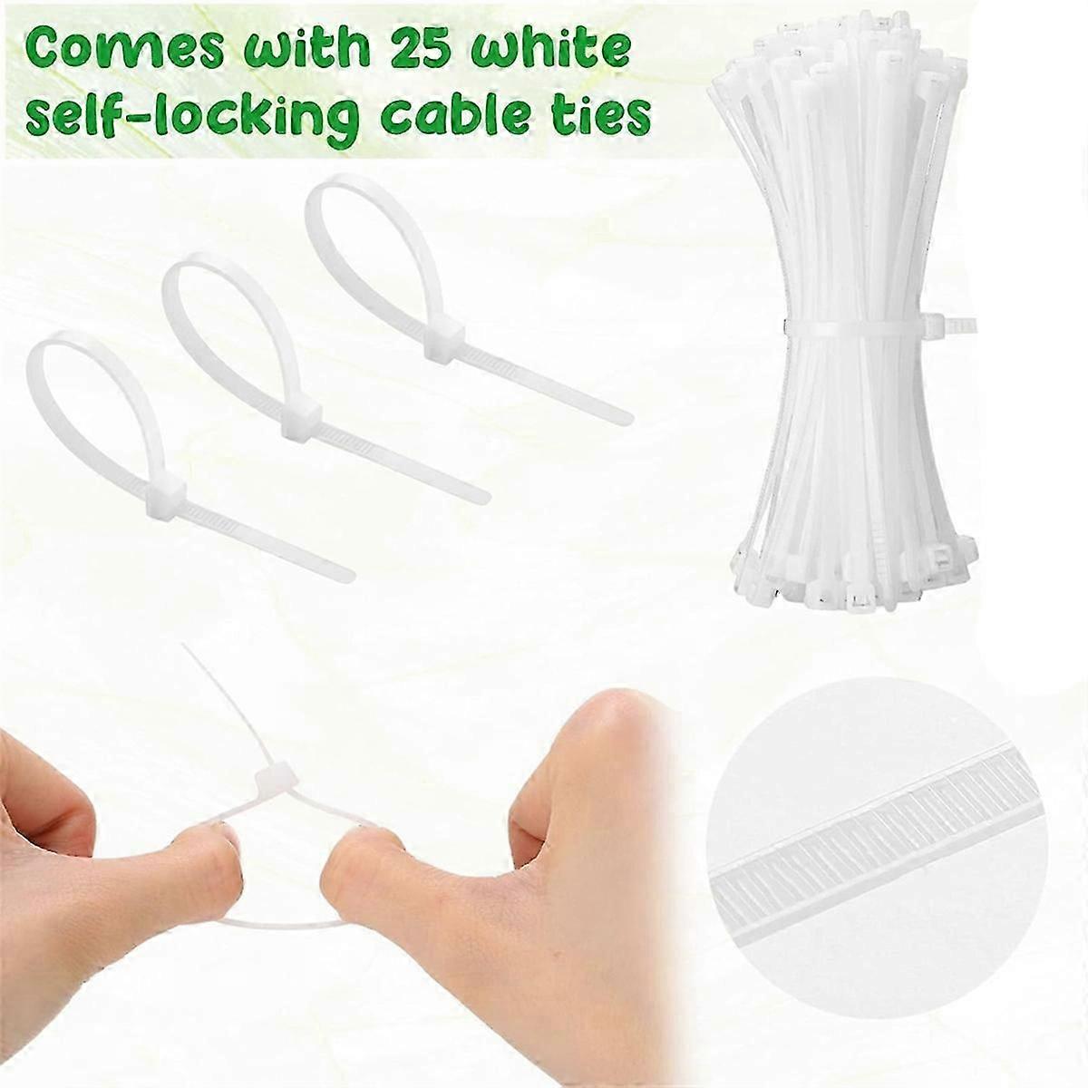 Confezione Da 10 Reti Per Anguria - Amache Per Meloni E Zucca, Supporto Da Giardino In Nylon, 60 Cm, Carico Max 10kg