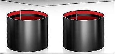 2 stk sparkeplader til udvendige døre: 8 x 34 tommer selvklæbende dørsparkeplader i rustfrit stål - sparkeplade til indvendigt og udvendigt