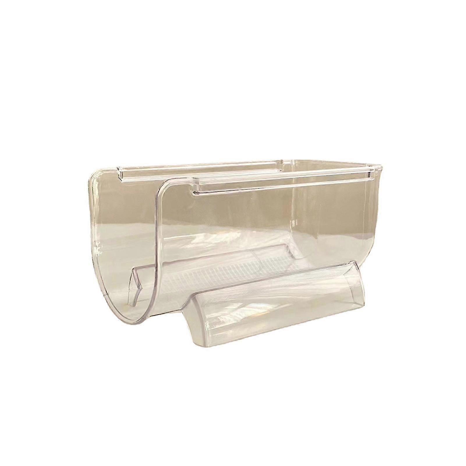 Stackable Transparent Kitchen Water Bottle Organiser - Space-Saving Storage Solution