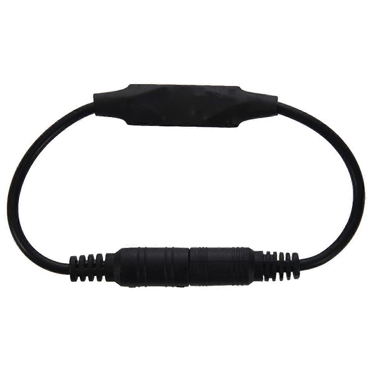 6X Low-Profile Inline Controller Mini 3 Key Dimmer Switch for LED Strip Light Black