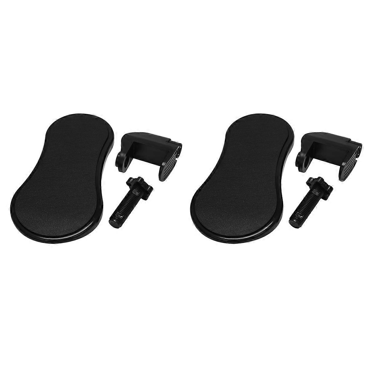 2X Hand Shoulder Armrest Pad Desk Attachable Computer Table Arm Support Mouse Pads Wrist Rests Chair
