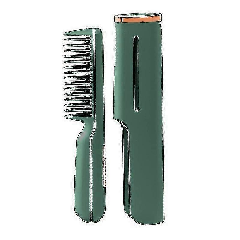 Portable Hair Dryer Brush with USB, Negative Ionic Technology for Quick Styling - Straight