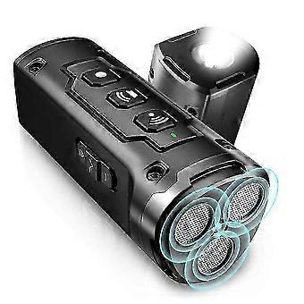 Rechargeable Ultrasonic Dog Repeller with LED Flashlight for Anti-Bark Training and Deterrent