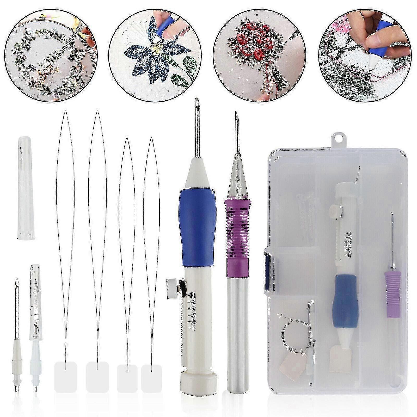 Magic Embroidery Pen Set Punch Needle Kit
