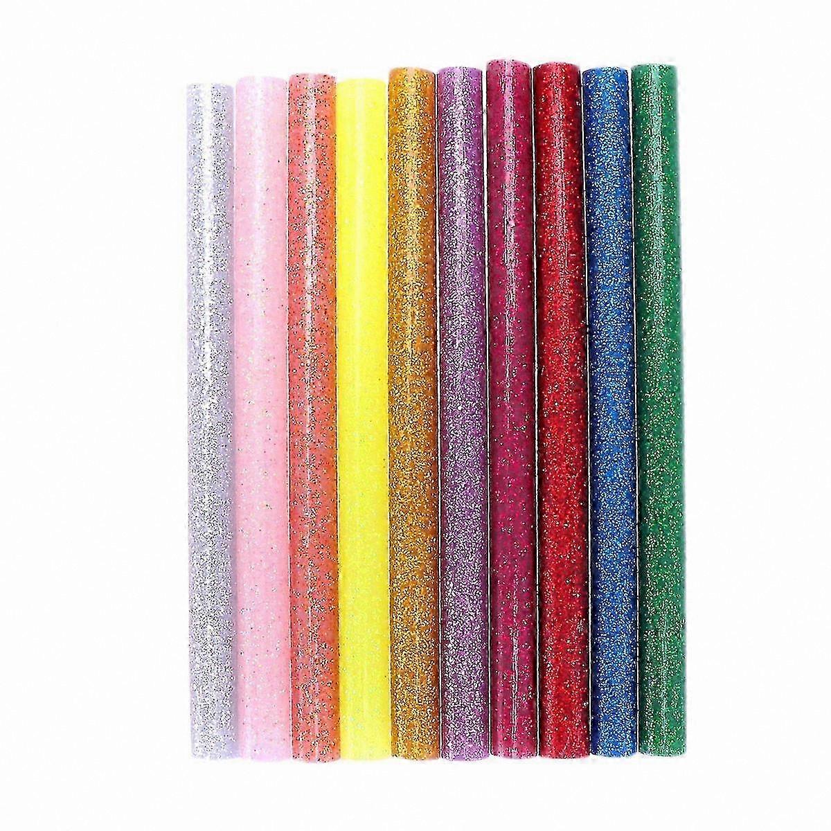 100 Count Eco-Friendly Glitter Glue Sticks for Hot Melt Projects