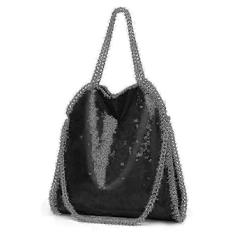 女性クロスボディバッグファッションショルダーバッグチェーンバッグファッションポータブルチェーン織りハンドバッグjm