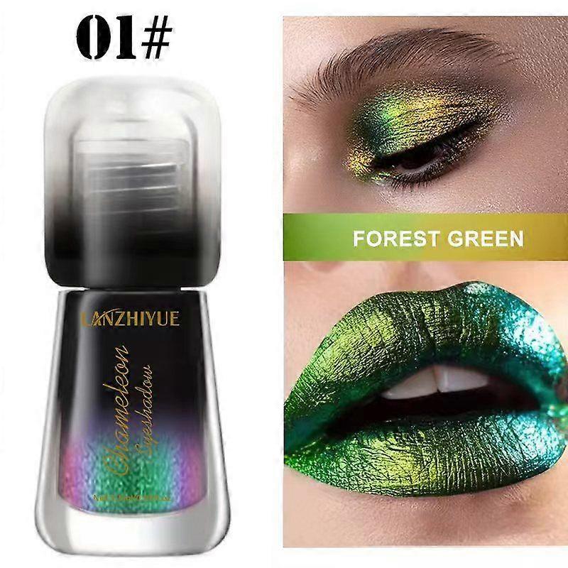 Glitter Liquid Eyeshadow,Chameleon Glitter Eyeshadow - Liquid Glitter Eyeshadow Metal Colors Shift - Multifunctional Cosmetics, Eye Makeup Supplies