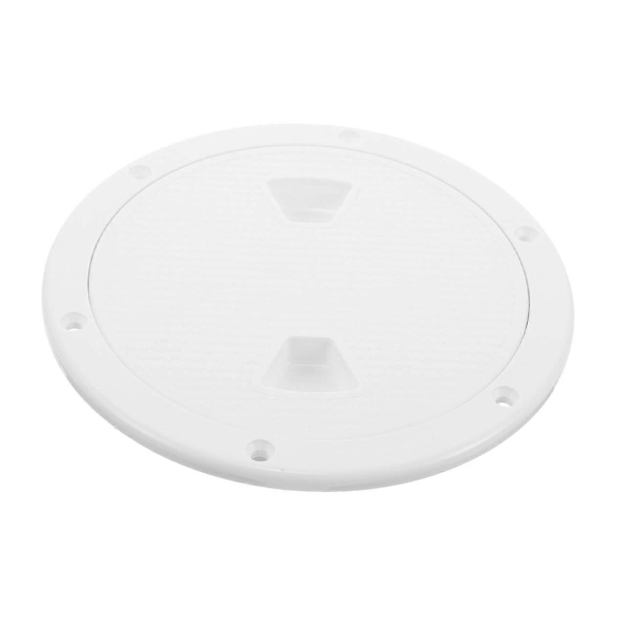 Round Deck Hatch Cover Non Slip Deck Plate Access Hatch Lid Durable Design for Yacht Kayak and Boat Easy Access Seal